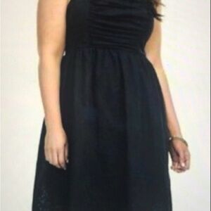 NWT Torrid Black Animal Print Burnout Tube Strapless Dress size 22 3X